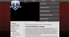 Desktop Screenshot of criminaldefenselawyertampabay.com