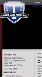 Mobile Screenshot of criminaldefenselawyertampabay.com